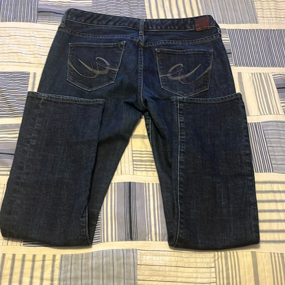 Low rise Stella Skinny denim straight leg size 8s